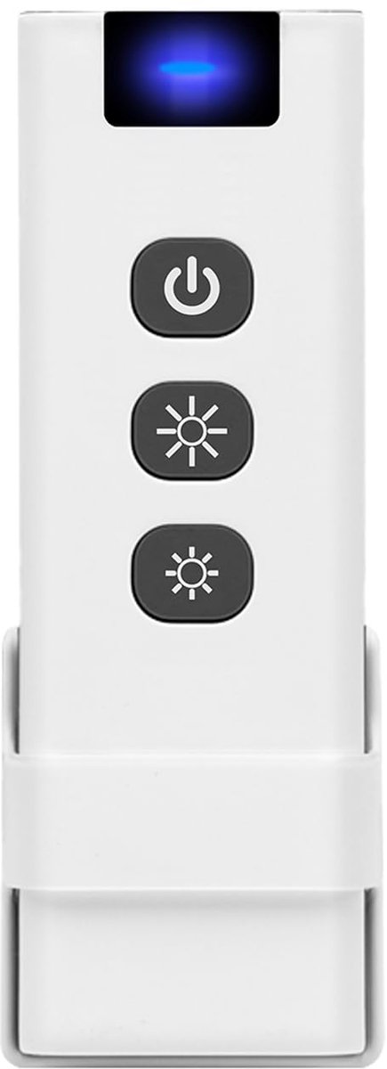 Draadloze afstandsbediening 3 knoppen - accessoires - compatibel met dimmodule - handig voor verlichting - ShopVlot