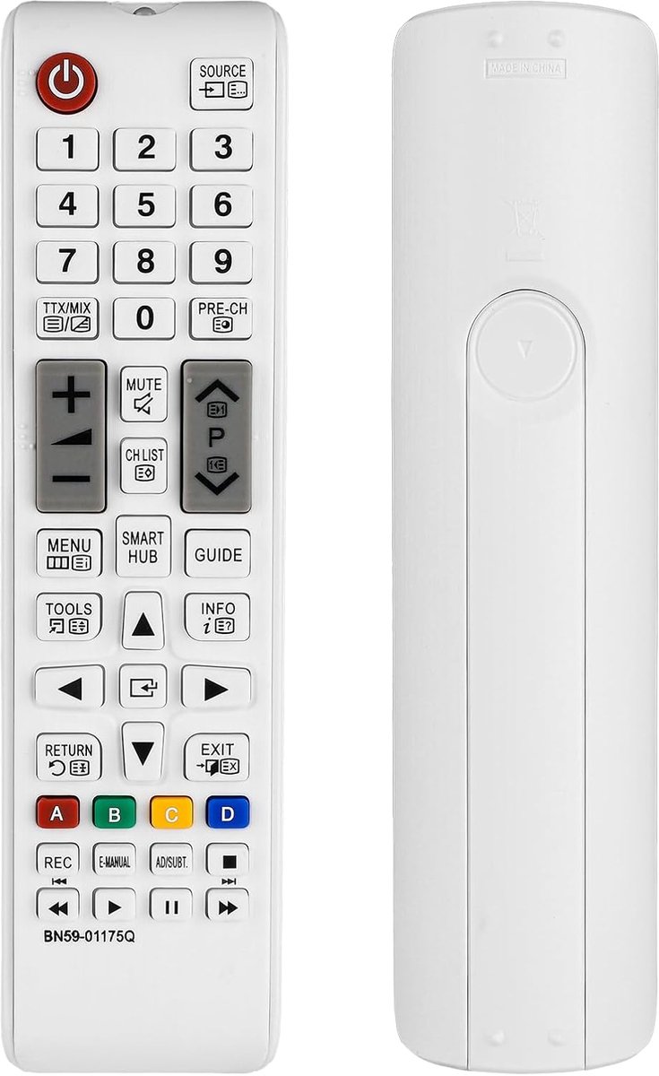 Afstandsbediening voor Samsung Full HD Smart TV - Compatibel met meerdere modellen - Eenvoudig in gebruik - ShopVlot