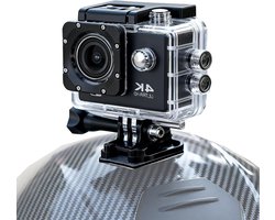 Helm Camera - Actiecamera Motor - Veiligheid Vastleggen - 150° Groothoeklens - 1080p HD - Zwart