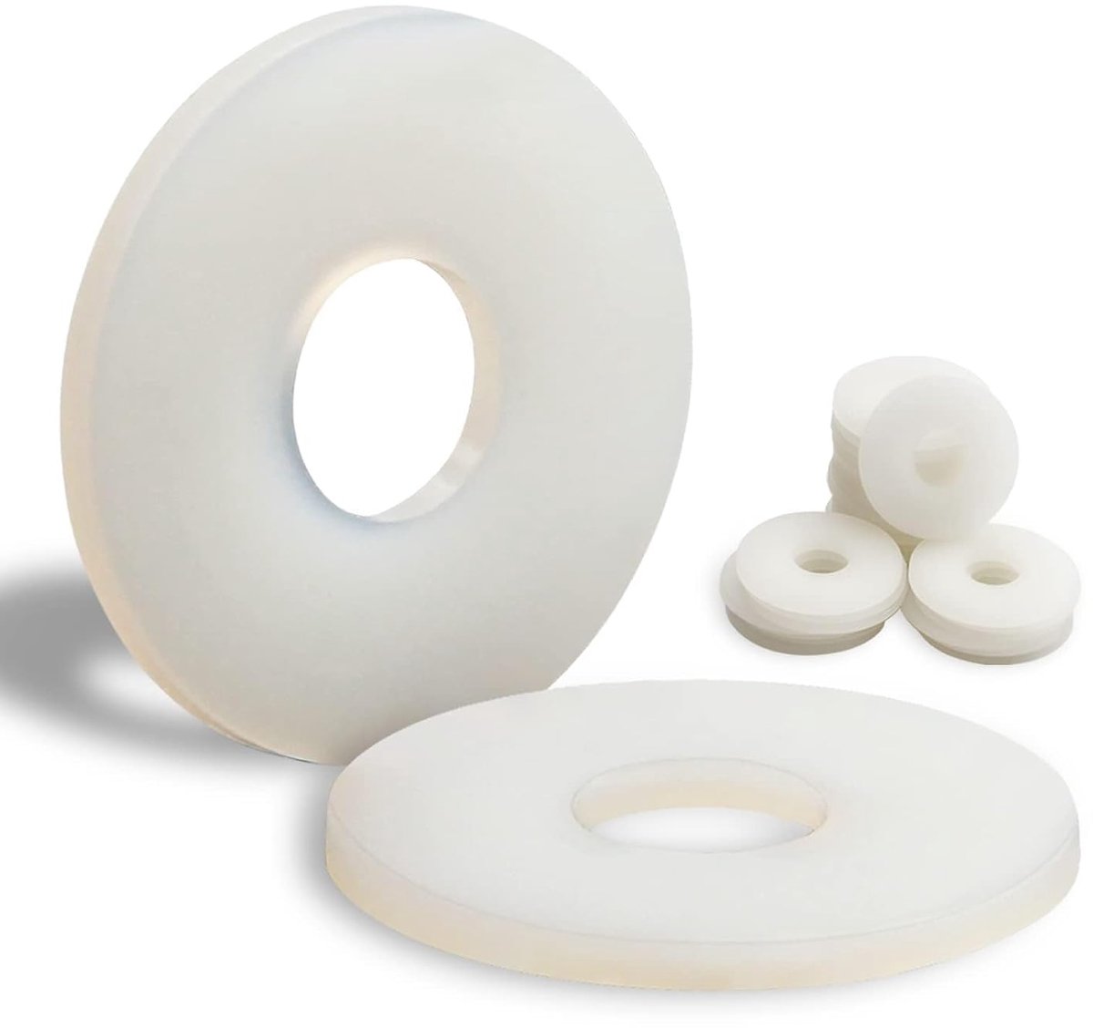 30 stuks kunststof sluitringen, M10-30 mm, nylon sluitringen, carrosserieringen, kunststof ringen, bijsluitringen voor machines, elektrische apparaten, loodgieter M3; M4; M6; M8; M10; M20