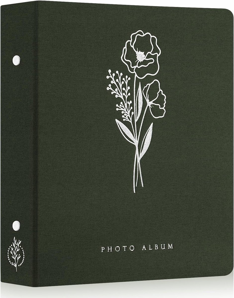 Album voor 400 foto's 11,5x15cm, linnen omslag, ongemarkeerd