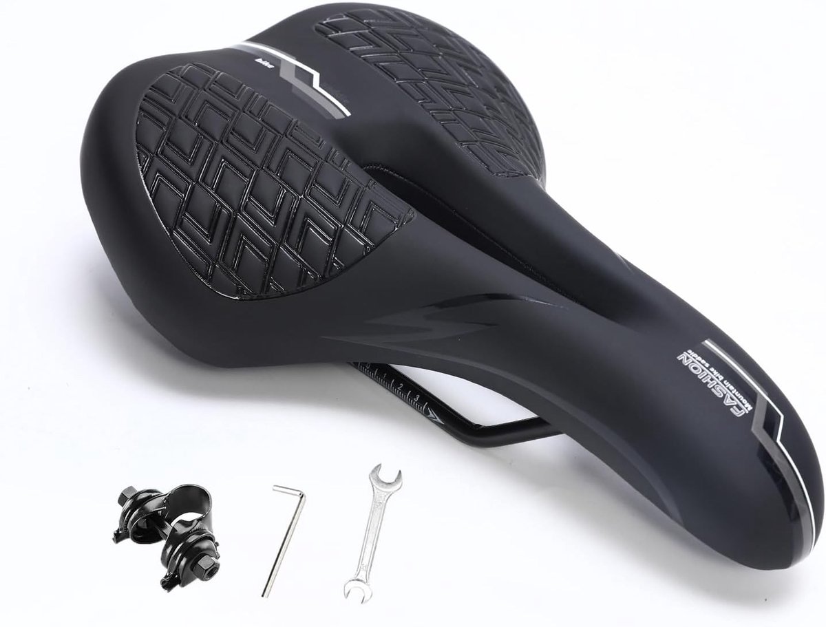 Comfortabel Fietszadel - Waterdicht, Antislip & Ademend