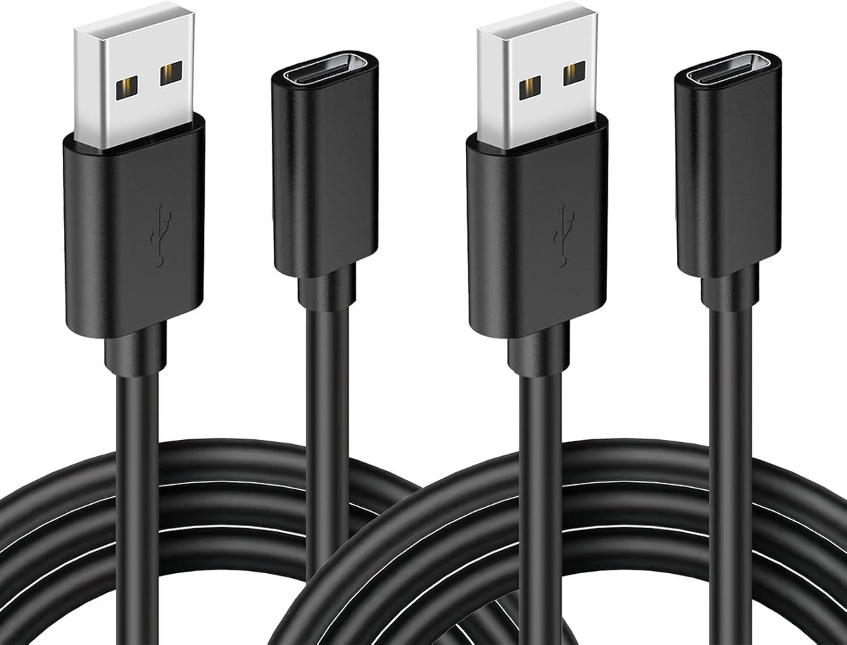 Usb C Female naar Usb Male Adapter - Compact - Duurzaam - Voor eenvoudige verbindingen - ShopVlot