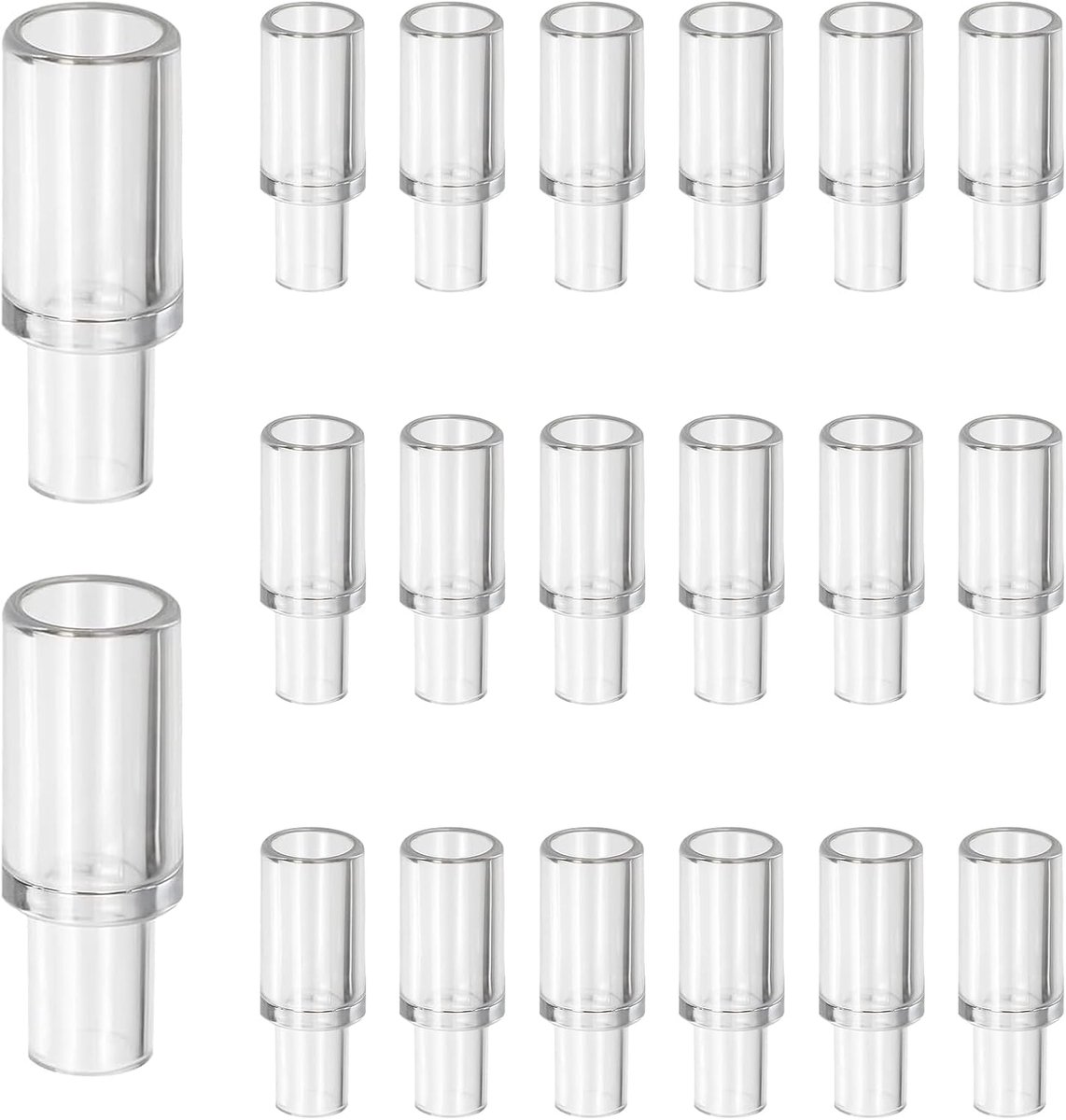 Alcoholtester mondstukken 20 stuks - universeel - hoogwaardig materiaal - perfecte reserve voor alcoholtesters - ShopVlot