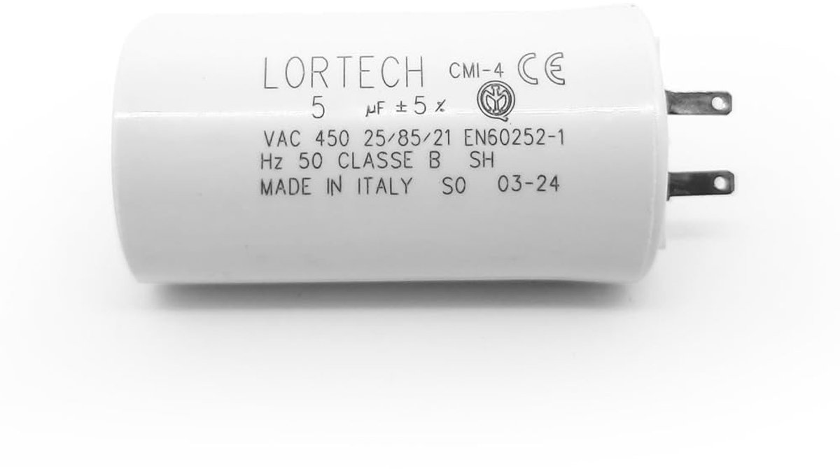 Capacitor 5 μF - CE gecertificeerd - gemaakt in Italië - ideaal voor rolluiken - ShopVlot