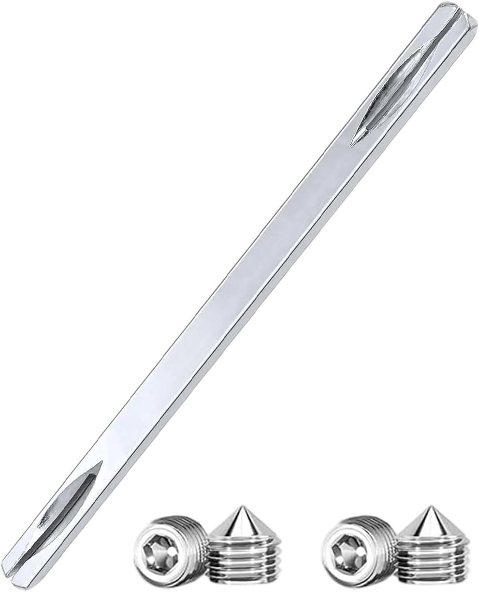 Deurhendels - Splitbar voor handgrepen - Vierkant slot - 8 x 150mm, 2mm dubbele groefpin voor optimale stabiliteit - ShopVlot