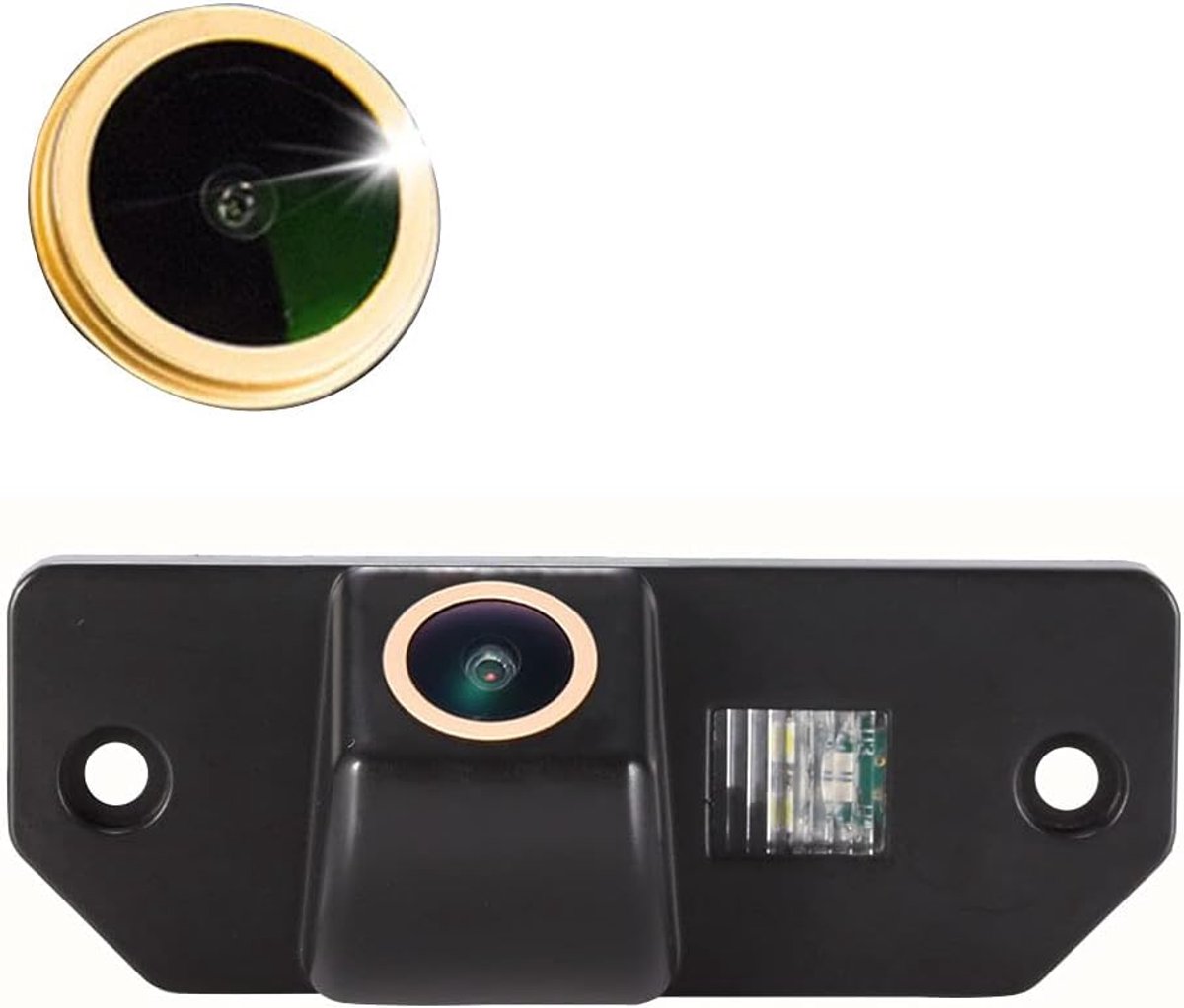 Achteruitkijkcamera Fisheye - 1280 x 720 Pixel - Waterproof - Perfecte parkeersensor vervanging - ShopVlot