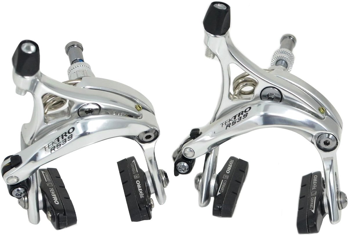 Remset caliper 47-59mm - aluminium - verstelbare remblokken - ideale upgrade voor je fiets - ShopVlot