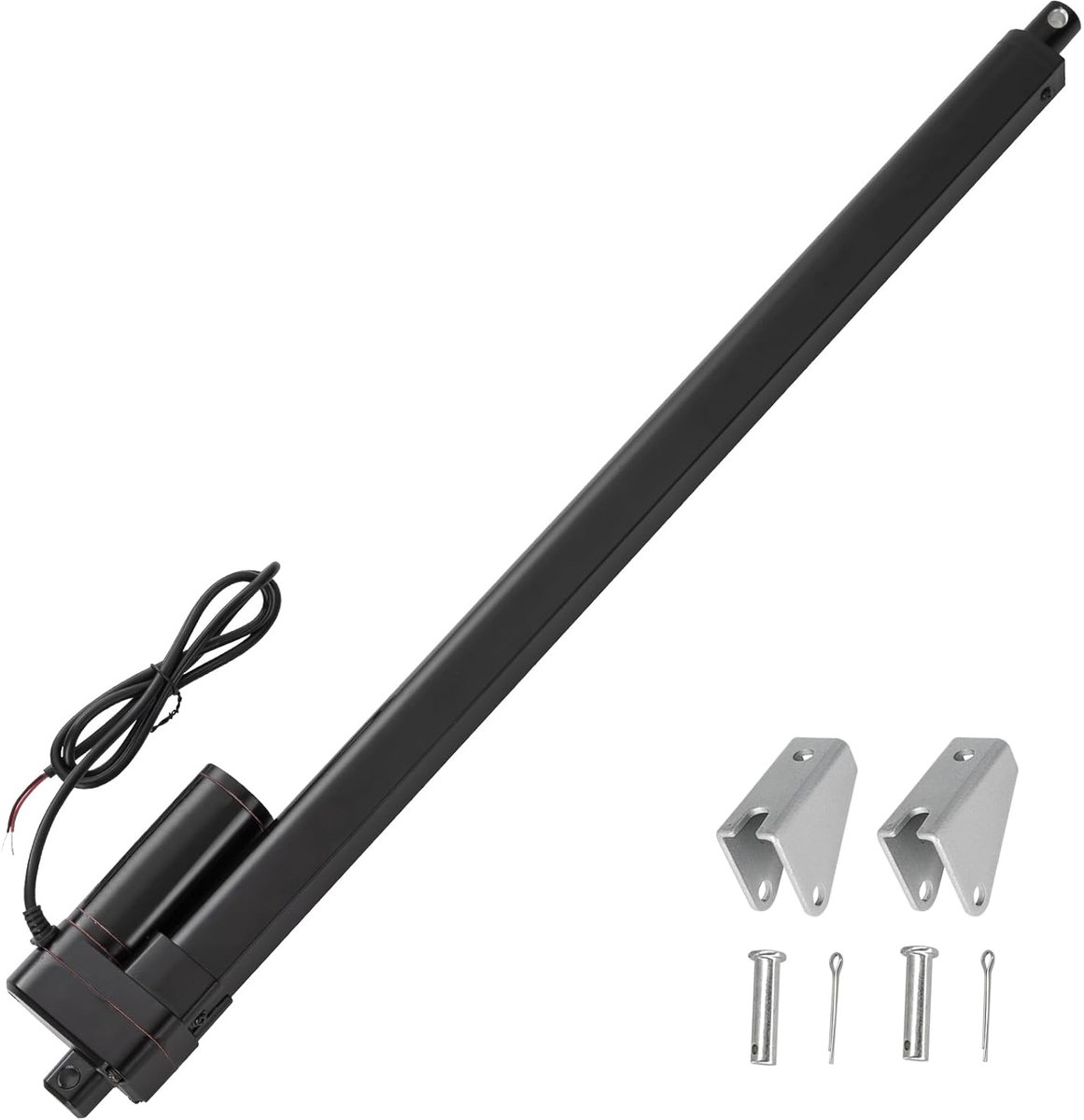 Linear actuator 600mm - 24V - IP65 waterdicht - Voor deur- en raamautomatisering - ShopVlot