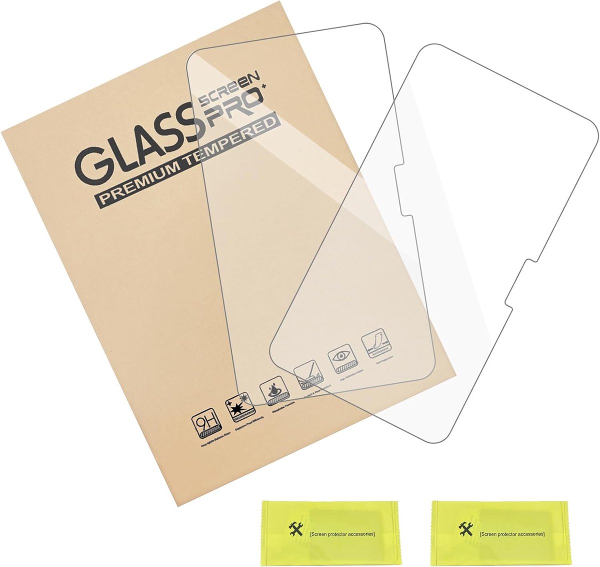 Protectieve film voor Show 11 - 2 stuks - gehard glas - 9H hardheid - krasbestendig - ShopVlot