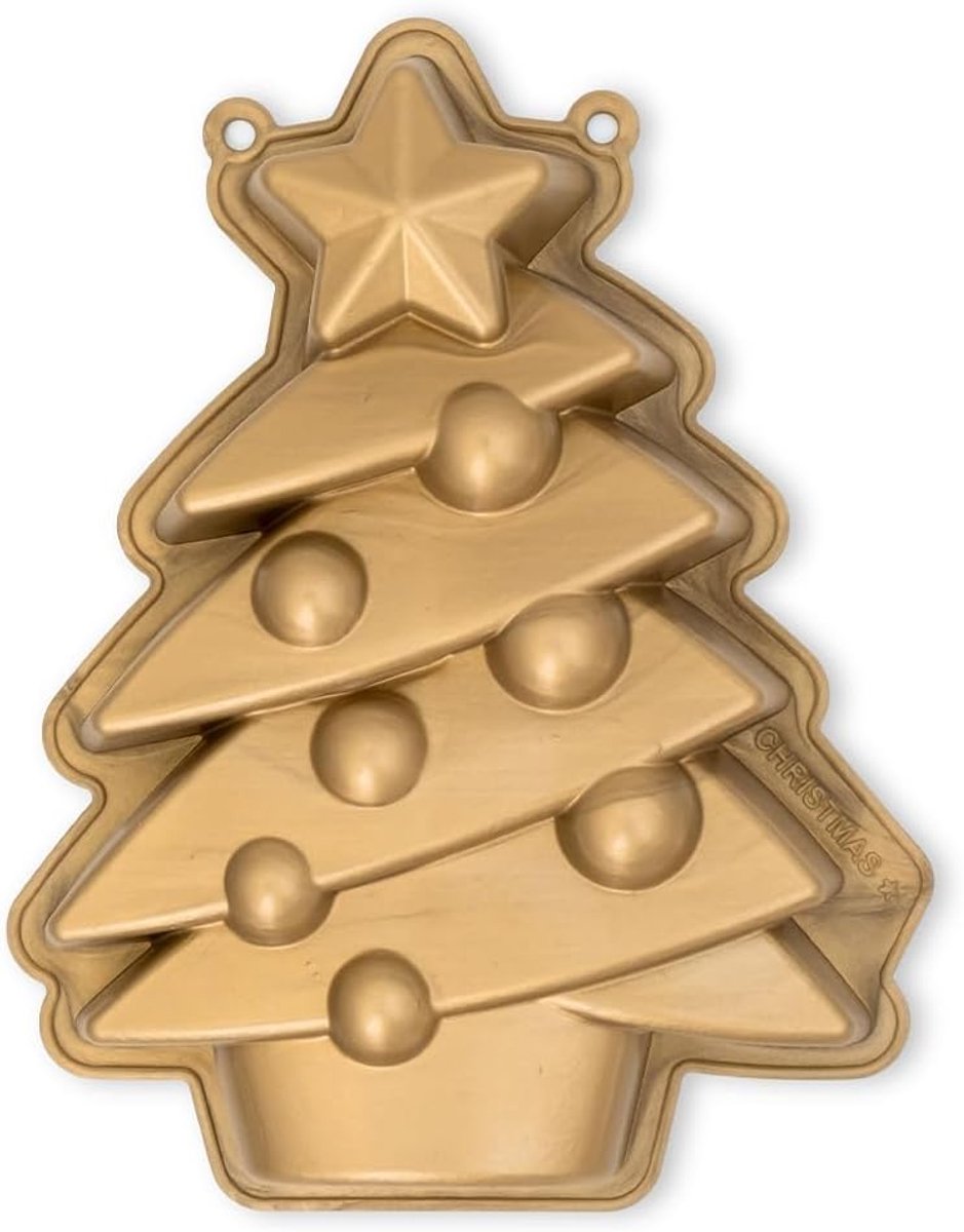 Cakevorm kerstboom - 100% silicone - anti-aanbaklaag - eenvoudig te verwijderen uit de mal - ShopVlot