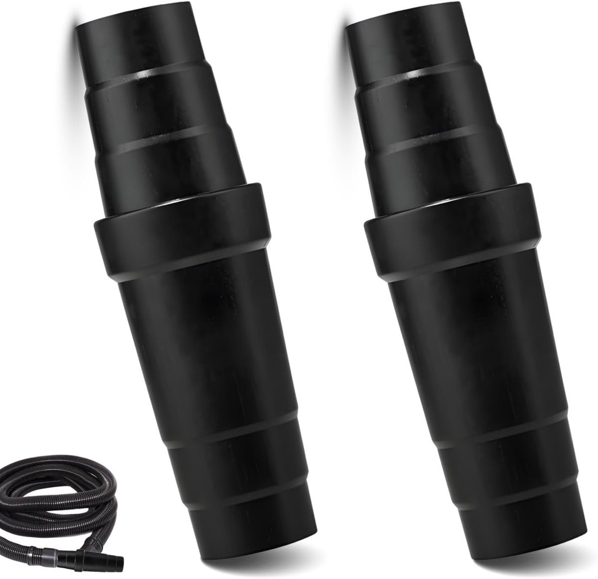 Vacuum cleaner adapter 31.5-45mm - afneembare slangadapter - hoogwaardige ABS - ideaal voor gebruik thuis - ShopVlot
