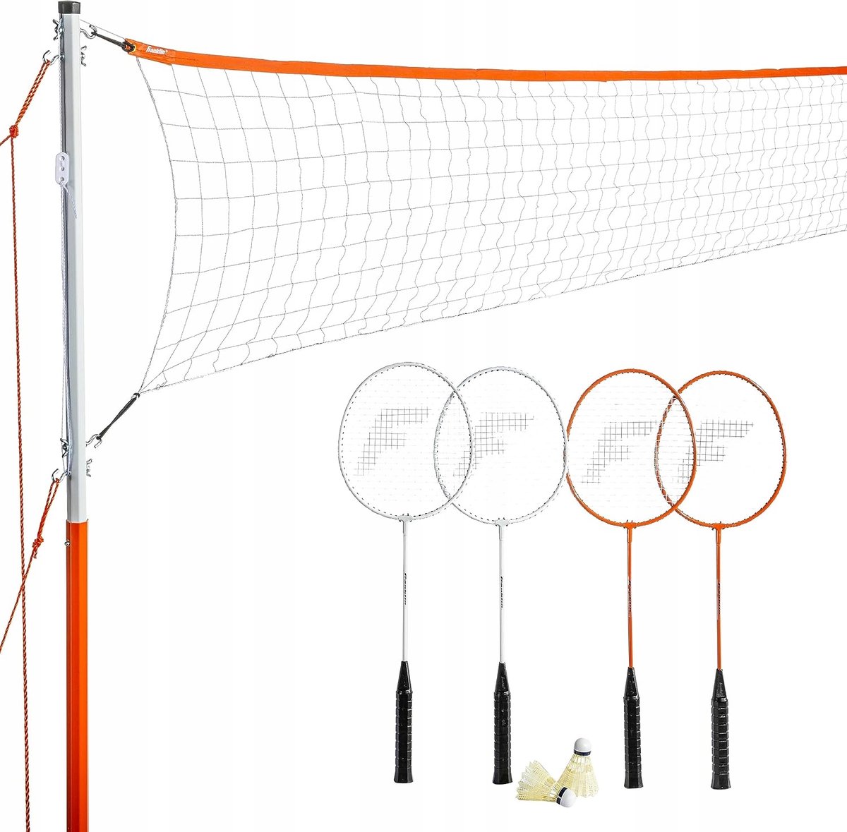 Badmintonset met Net, Rackets en Shuttles - Compleet Pakket