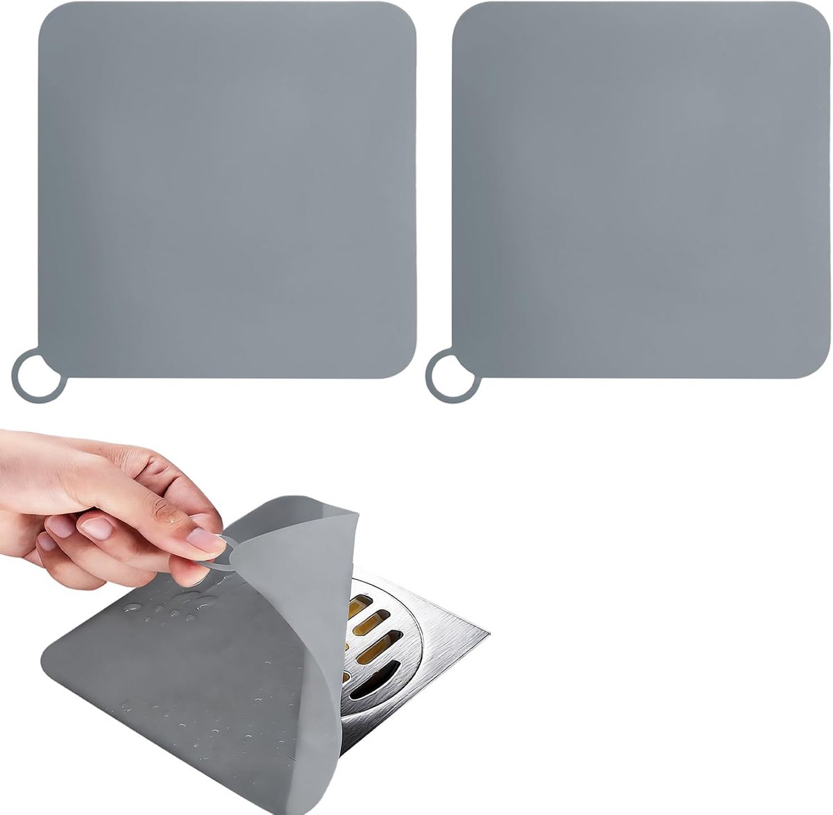 Afvoerstopper - Siliconen - Geurremmend - Perfect voor hygiëne - ShopVlot