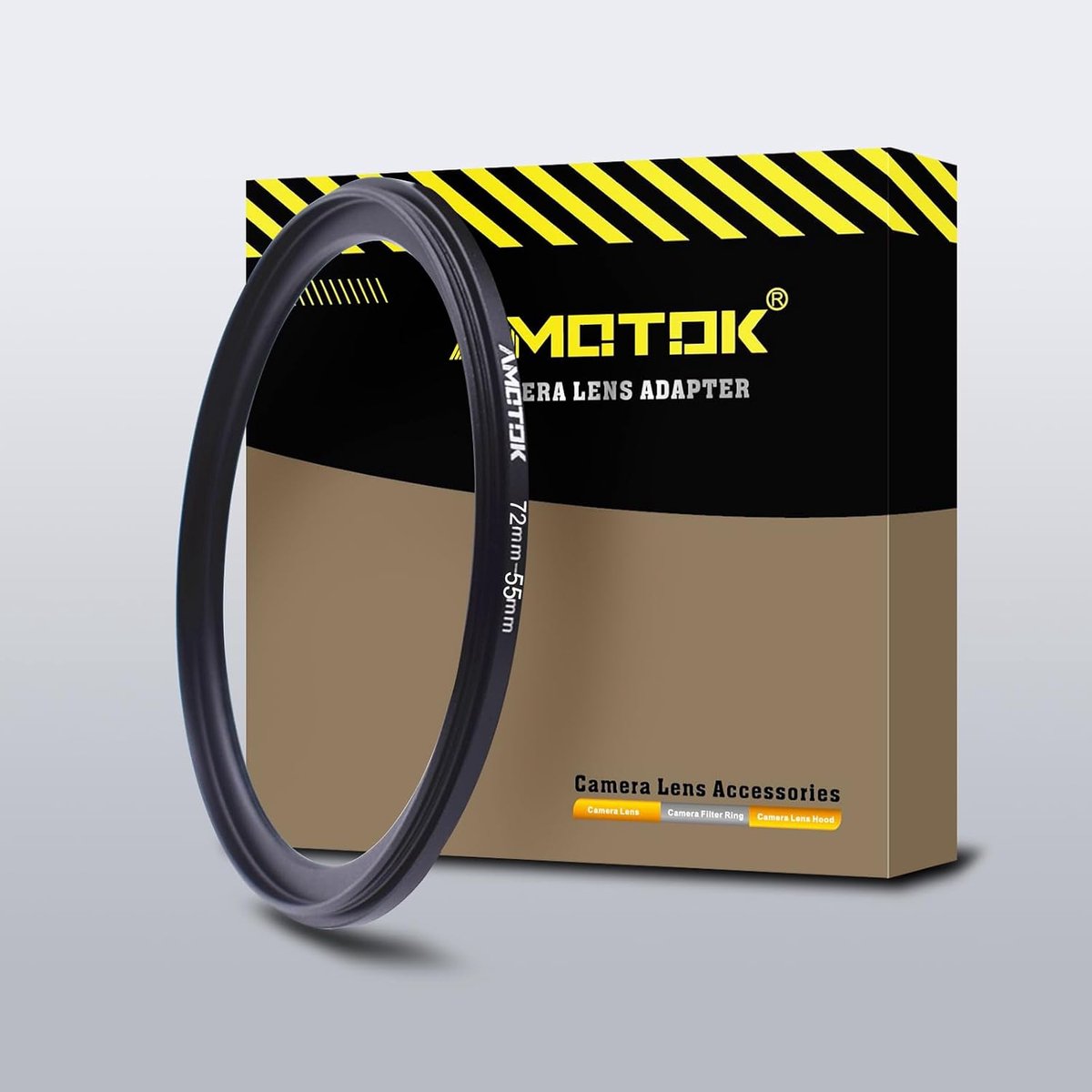 Camera lens adapter 72mm naar 55mm - CNC gefreesd aluminium - corrosiebestendig - eenvoudig te bevestigen - ShopVlot