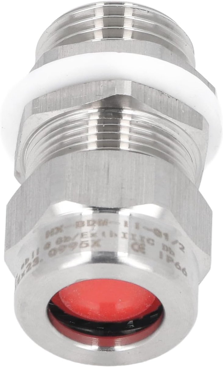 Waterdichte kabeldoorvoer 1/2 - roestvrij staal - IP66 bescherming - ideaal voor elektrische kasten - ShopVlot