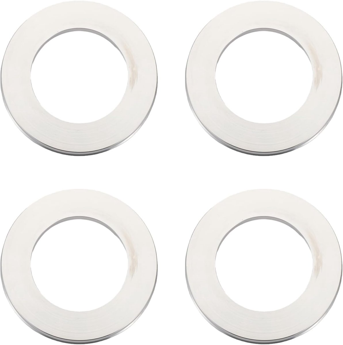 Hub Centric Rings 108mm OD 67.1mm ID - Aluminiumlegering - Zilverkleurig - Universele Pasvorm voor Optimale Prestaties - ShopVlot