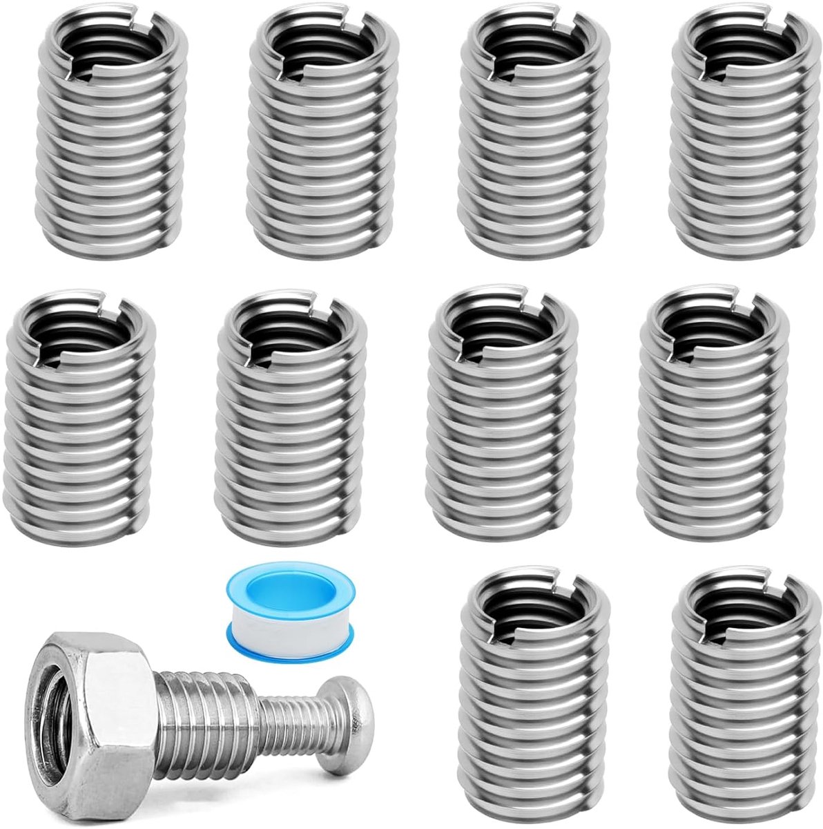 Draadbus M10 naar M8 - 15 mm - RVS - Voor nauwkeurige reparatie - ShopVlot