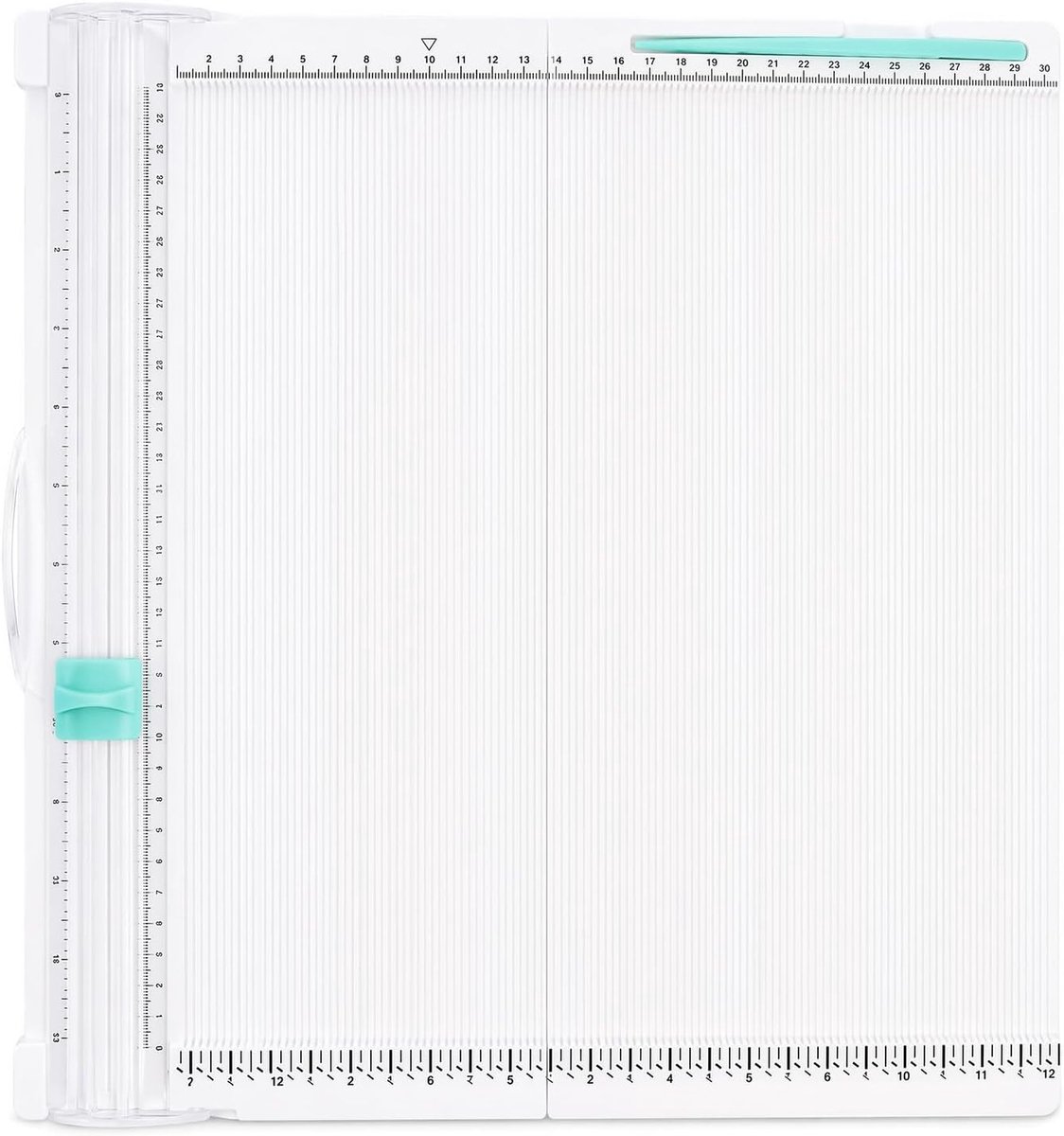 Papiersnijder 36x34cm - Vouwfunctie en rillijnen - Nauwkeurig snijden - Ideaal voor kaarten en scrapbooking - ShopVlot