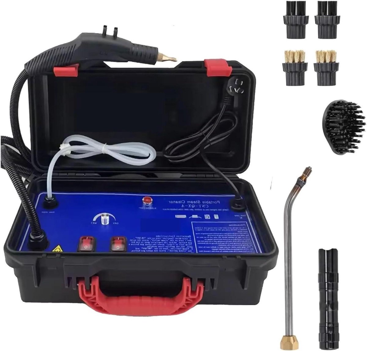 Stoomreiniger - Hogedrukreiniger Desinfectie - Grondig Reinigen - Alkalische Desinfectie - 3000W - One Color