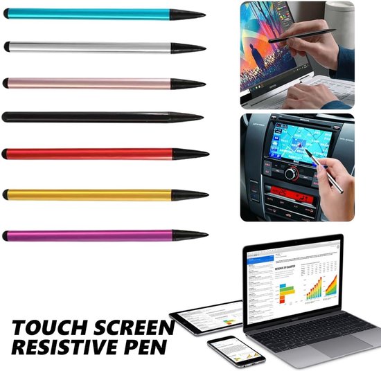 Mobiele telefoon stylus - 7 capacitive pen - dual head rubber - voor nauwkeurig touchscreen gebruik - m-winkel — afbeelding 4