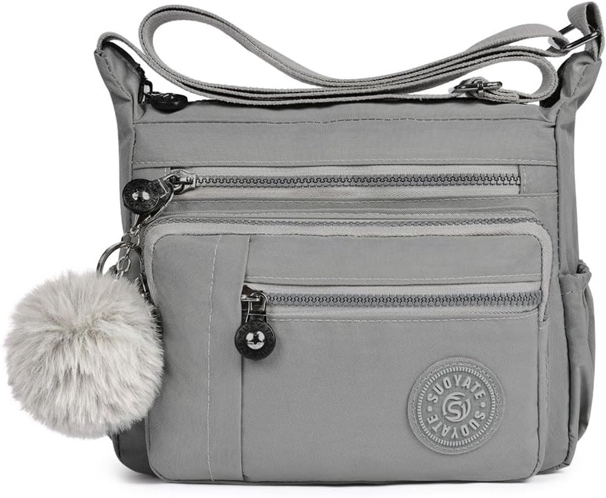 Crossbody tas voor vrouwen - multifunctioneel - nylon - lichtgewicht en waterproof - ideaal voor reizen - SnelShoppen