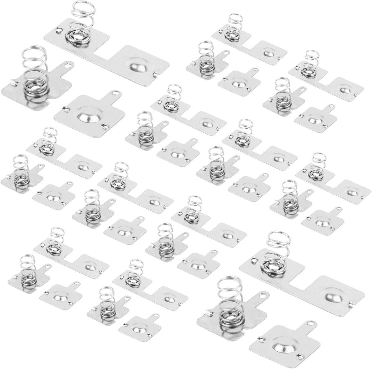 12 Paar AA batterij contactplaten - negatieve-positieve conversie - betrouwbare verbindingen - SnelShoppen