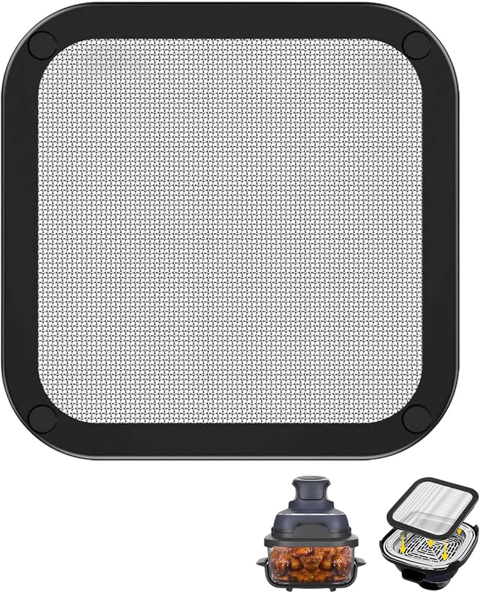 Airfryer accessoires magnetische spatscherm vetbestendig bescherming voor Ninja Crispi SnelShoppen