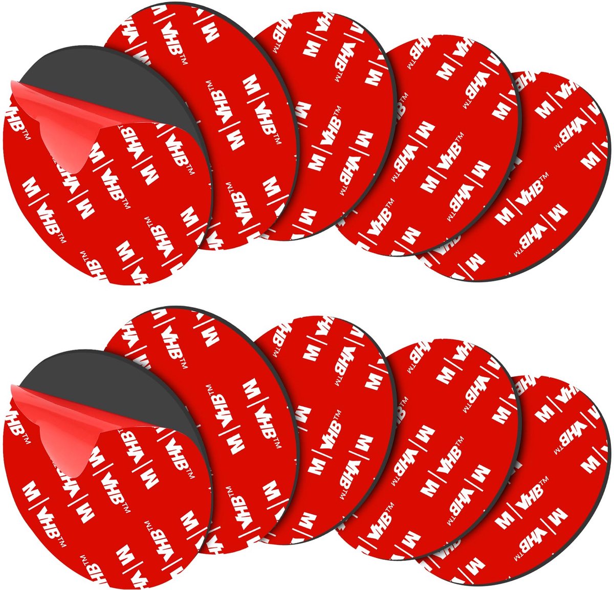 Dubbelzijdige tape extra sterke 70mm - zelfklevende pads - water- en hittebestendig - ideaal voor auto en huisdecoratie - ShopVlot