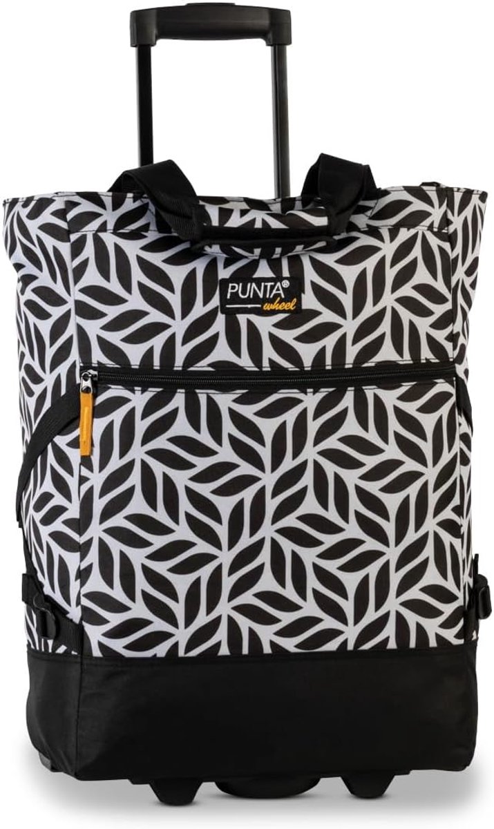 Winkeltrolley 33 liter - Vouwbaar - Stabiel met stille wielen - Ideaal voor boodschappen - ShopVlot