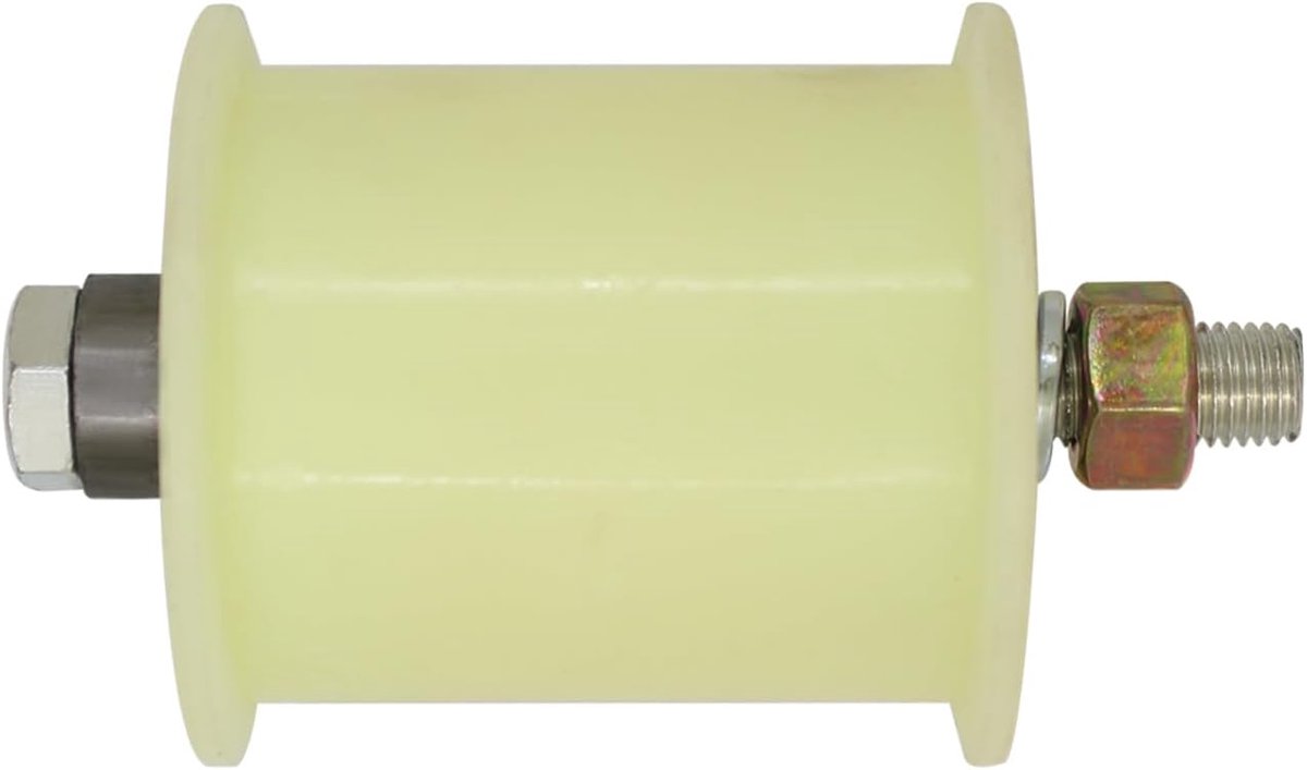 Kettingspannerpoelie 43x47mm - nylon - veelzijdig inzetbaar - ideaal voor maïsoogst en tractoren - ShopVlot