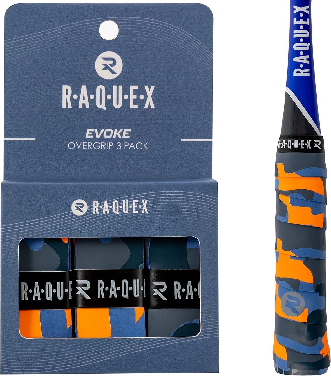 Overgrip Tape Tennisrackets 3 Stuks - Camouflage Design - Antisliptape voor optimaal grip - ShopVlot