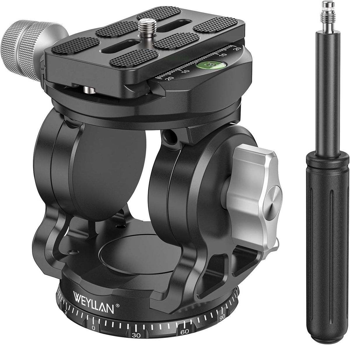Statiefkop met vloeistofkop - Arca Swiss snelkoppeling - Max belasting 8kg - Ideaal voor videobloggen - ShopVlot