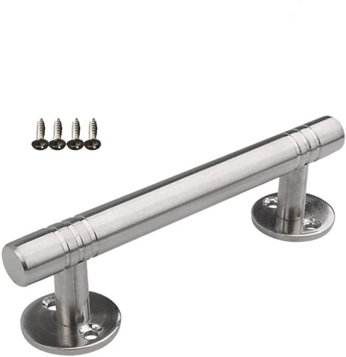 Kastgrepen 90mm - massief roestvrij staal - T-bar design - comfortabele grip voor kastdeuren - ShopVlot