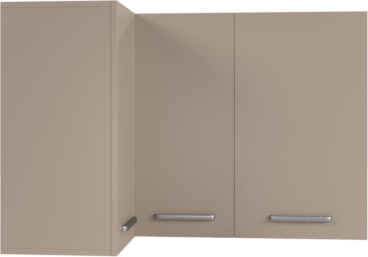 Keukenkast bovenkast 1150x700x770 mm - taupe - stijlvol ontwerp - ruimtebesparend - ShopVlot