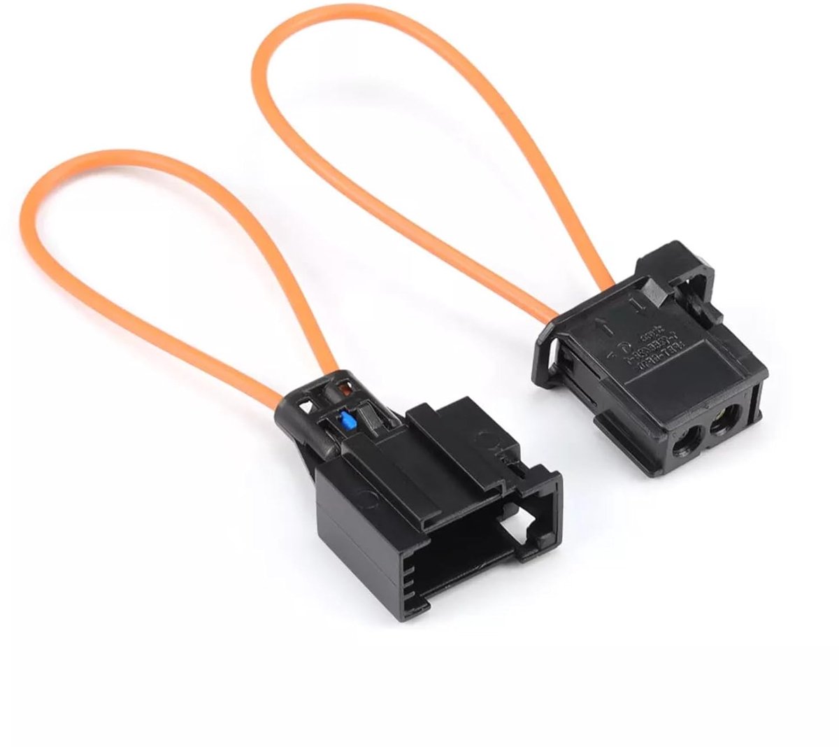 SnelShoppen - 2 x autolamp lichtgeleider connector brugplug, Most Bus LWL brug voor assemblage en reparatiewerk, universele busadapter connector