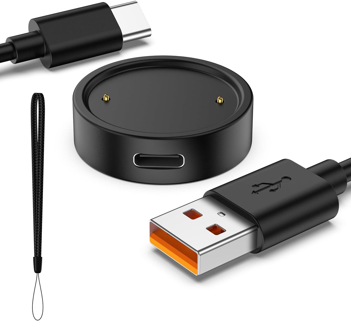 Oplaadkabel Amazfit GTR 3 & GTR 4 - Magnetisch - 1 m USB-kabel - Sneller opladen - ShopVlot