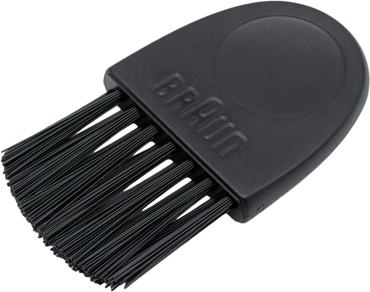 reinigingsborstel 67030939 - zwart - compatibel met Braun scheerapparaten - voor het verwijderen van haarresten - ShopVlot