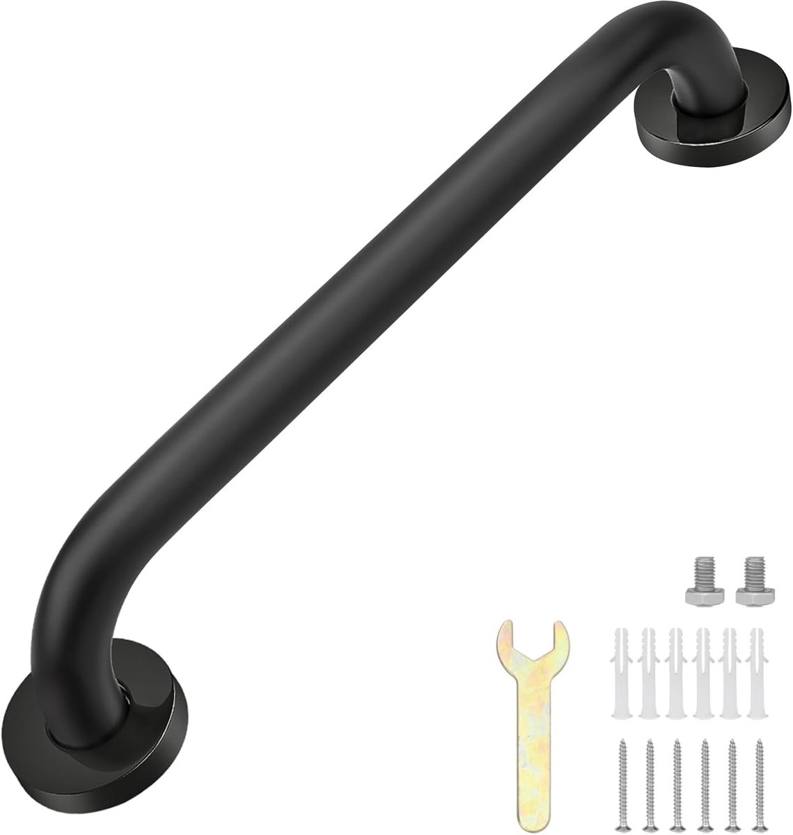 Grabstang 30cm - RVS Handgreep - Veiligheidssteun voor Badkamer - Ondersteuning voor Seniorenen - ShopVlot