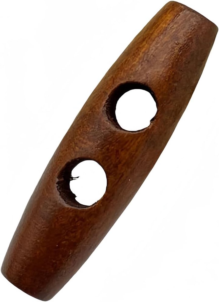 Knopen 2 Gaten Houten Knopen Naaien Handwerk DIY Accessoire voor Kleding Jassen Blazers en Tassen