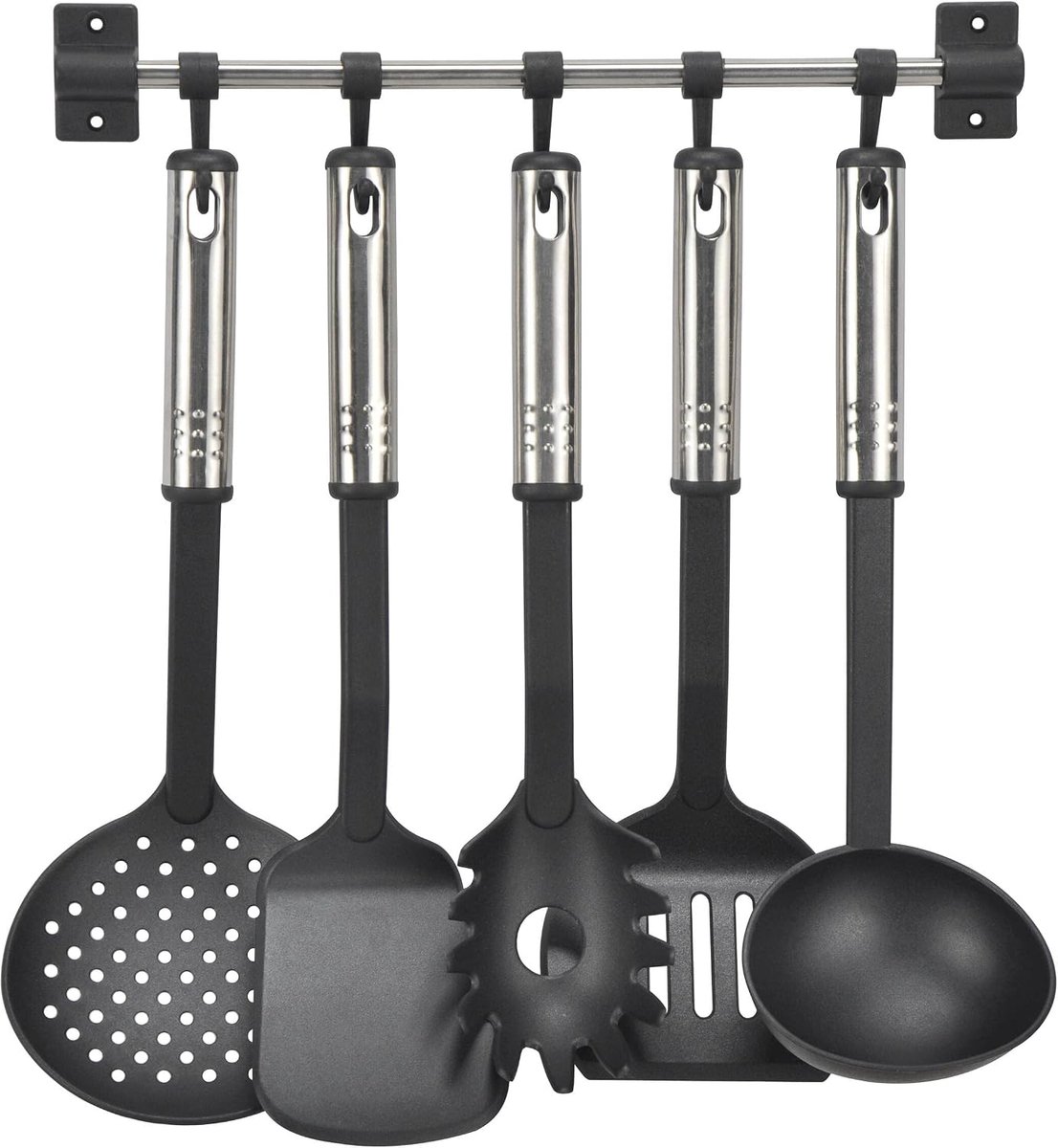 Set keukengerei opknoping bar kooktoebehoren kunststof