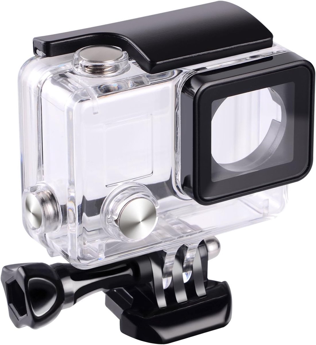 Waterdichte beschermhoes voor Compatibel For GoPro Hero 4, 3+, 3, voor gebruik van de sportcamera tot 45 m onder water