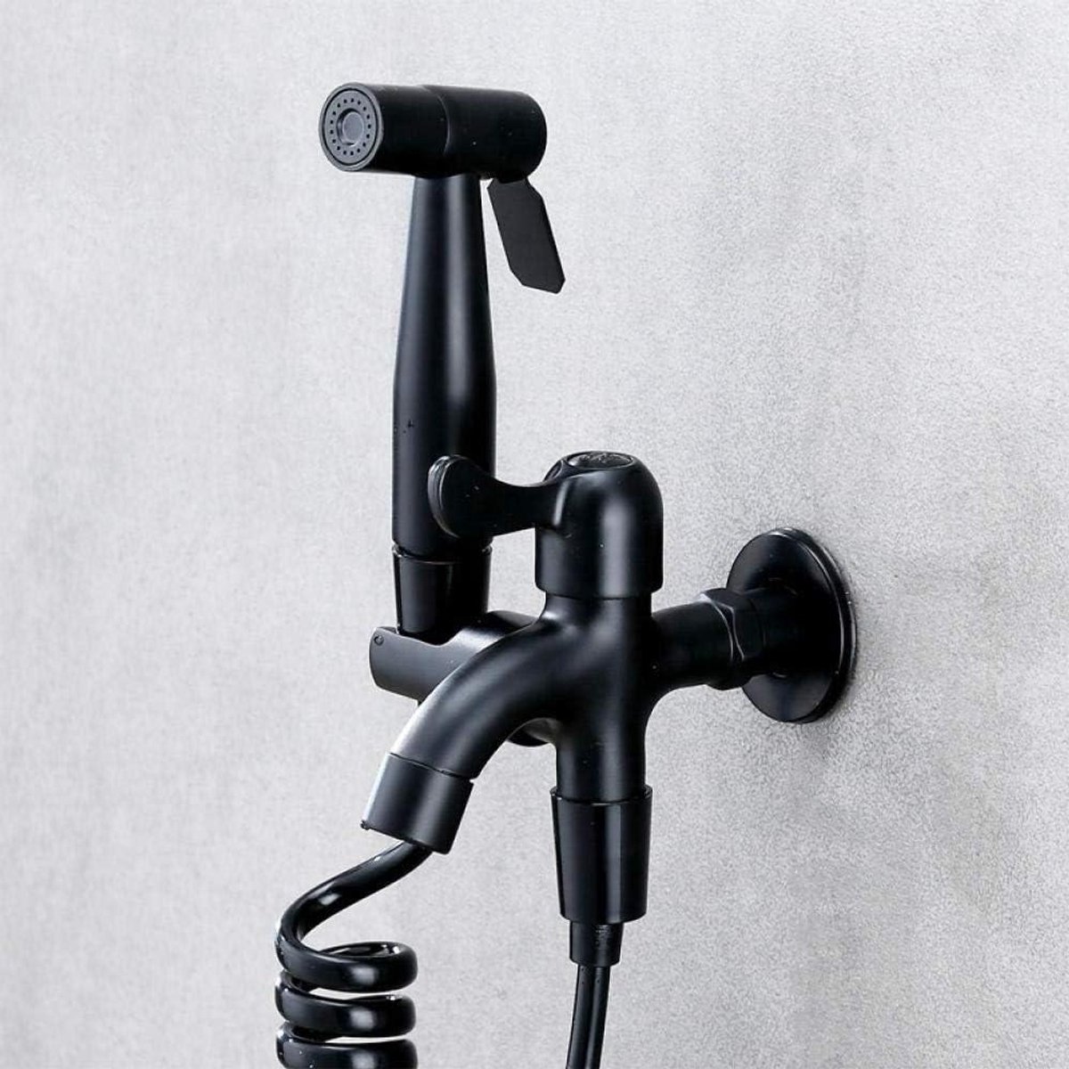 Bidet Handdouche Set - WC Sproeier - Persoonlijke Hygiëne - Roestvrij Staal - G1/2 - Zilver