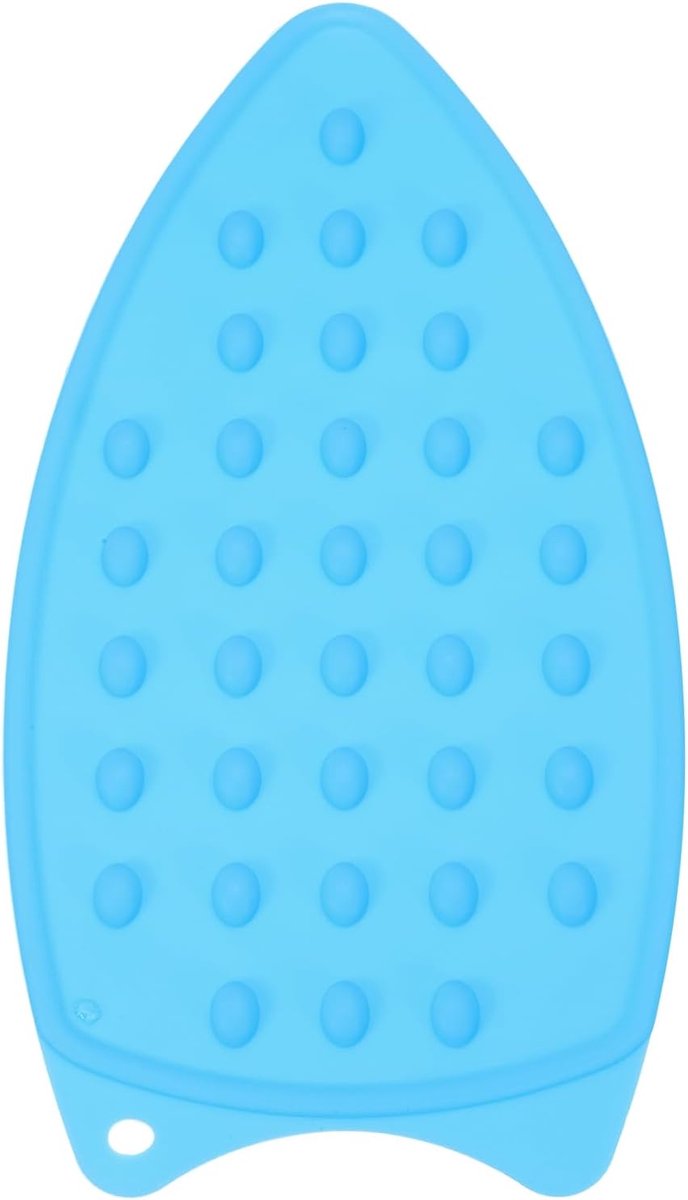 Siliconen Strijkijzer Rust Pad, Multifunctionele Warmtebestendige Strijkijzer Rust Plaat Beschermende Pad voor Strijkplank Hittebestendige Stomer Stoom Compact Mat, Blauw