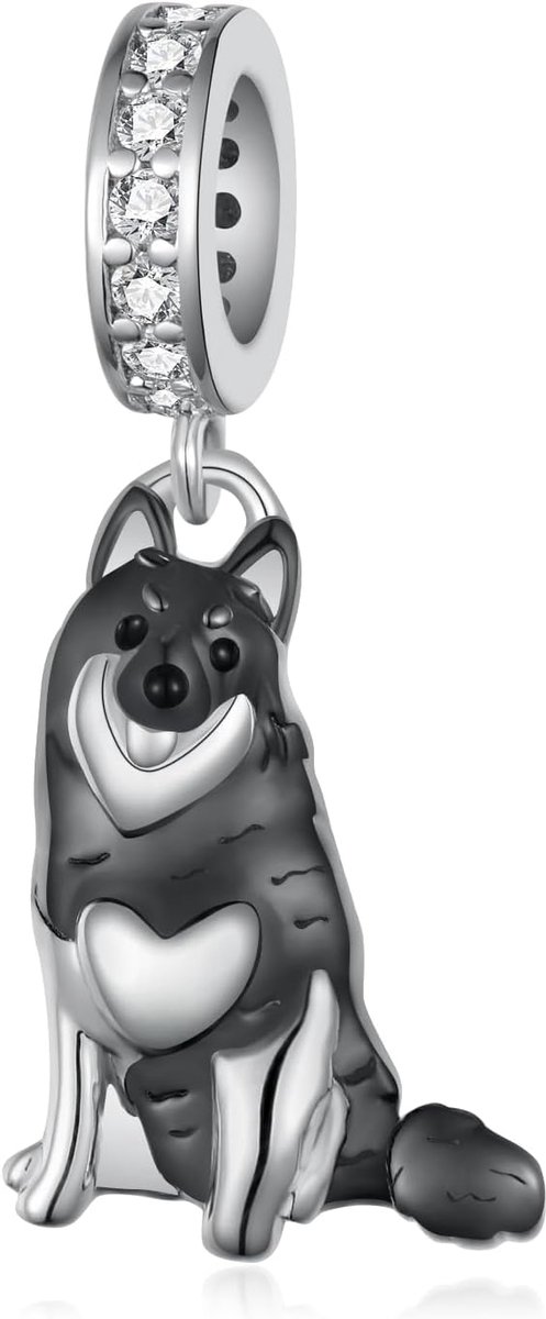 Herder geschenken 925 sterling zilver Duitse herder hanger schattige hond sieraden geschenken voor vrouwen