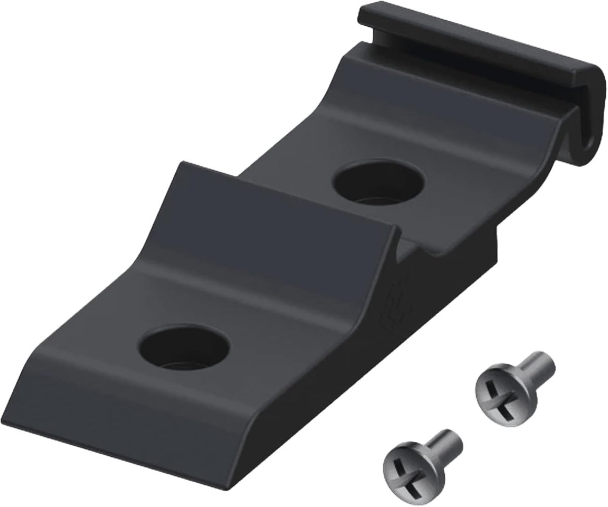 Compacte DIN-railset - Elektrische componenten - Installatie componenten - Eenvoudige montage - 9x9x4 cm - Grijs