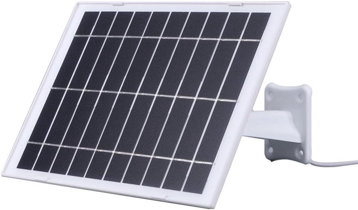 Zonnepaneel - Zonneoplader - Apparaten Opladen - Type C Poort - 8 Watt - Wit