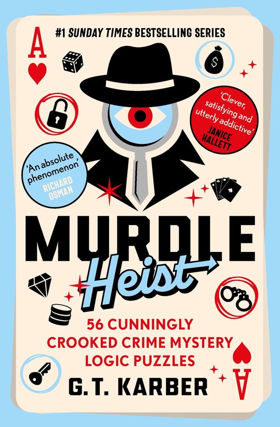 Murdle Puzzle Series- Murdle Heist - cover