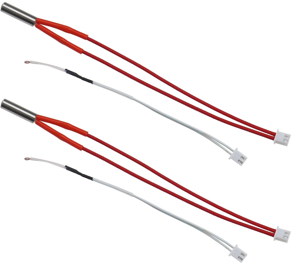 Dailygoods- Verwarmingselement 24V 40W - 2 Stks Verwarmingspatroon - Thermistor Temperatuursensor - Hoge Nauwkeurigheid - Compatibel met Anycubic Mega - Temperatuurmeting -50°C tot +300°C