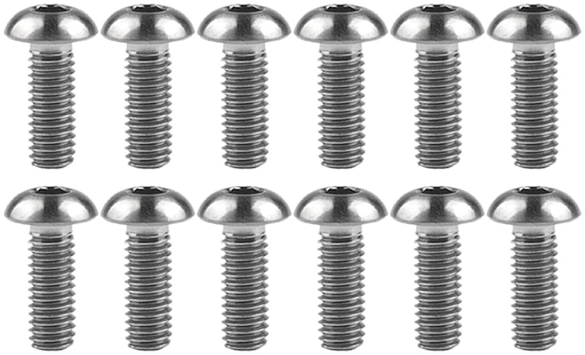 Fietsskroeven - Containerbouten - Fietsonderhoud - Titanium legering - M3 15mm - Goud